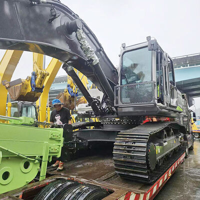 Langstreckenbagger Teleskoparm Tiefengräben und Steigungsgradisierung Lösung